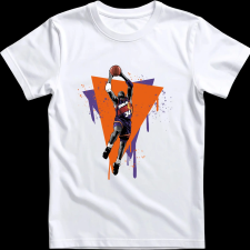 Createyou Charles Barkley dunk - Gyermek - Fehér - M gyerek póló