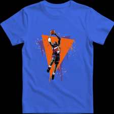 Createyou Charles Barkley dunk - Gyermek - Királykék - XS gyerek póló