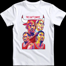 Createyou CHICAGO BULLS (The Last Dance) - Férfi - Fehér - M