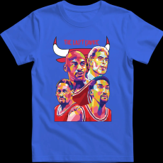 Createyou CHICAGO BULLS (The Last Dance) - Férfi - Királykék - 3XL