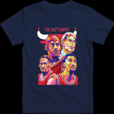 Createyou CHICAGO BULLS (The Last Dance) - Férfi - Sötétkék - S
