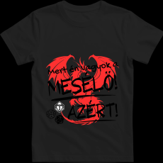 Createyou D&D Mert én vagyok a mesélő - Férfi - Fekete - XL