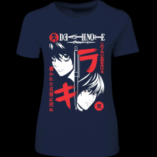 Createyou DEATH NOTE 3 - Női - Sötétkék - 2XL női póló
