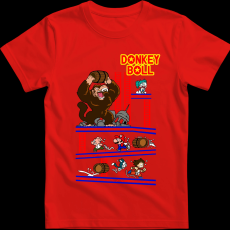 Createyou Donkey Ball - Gyermek - Piros - M