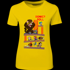 Createyou Donkey Ball - Női - Sárga - M női póló