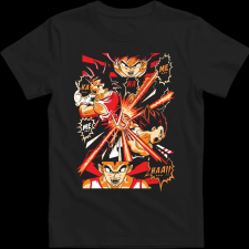 Createyou DRAGON BALL 2 - Gyermek - Fekete - XL gyerek póló