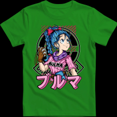Createyou Dragon Ball Bulma 2 - Férfi - Zöld - S