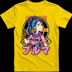 Createyou Dragon Ball Bulma 2 - Gyermek - Sárga - S