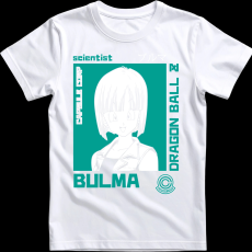 Createyou Dragon Ball Bulma - Férfi - Fehér - 2XL