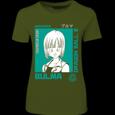 Createyou Dragon Ball Bulma - Női - Sötétzöld - S