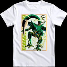 Createyou Dragon Ball Cell - Férfi - Fehér - XL