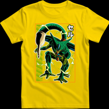 Createyou Dragon Ball Cell - Férfi - Sárga - L férfi póló