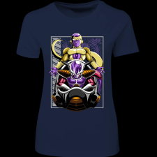 Createyou Dragon Ball Dermesztő - Női - Sötétkék - L női póló