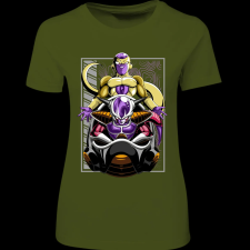 Createyou Dragon Ball Dermesztő - Női - Sötétzöld - M női póló