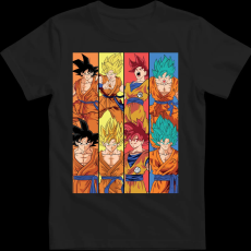 Createyou DRAGON BALL - Férfi - Fekete - 3XL