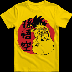 Createyou DRAGON BALL Goku - Gyermek - Sárga - L