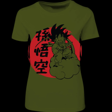 Createyou DRAGON BALL Goku - Női - Sötétzöld - M