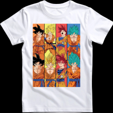 Createyou DRAGON BALL - Gyermek - Fehér - XL