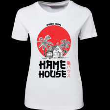 Createyou DRAGON BALL Kame House - Női - Fehér - L női póló