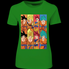 Createyou DRAGON BALL - Női - Zöld - M női póló