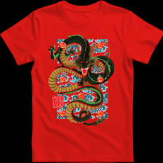 Createyou Dragon Ball Shen Long - Férfi - Piros - XL