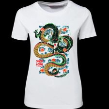 Createyou Dragon Ball Shen Long - Női - Fehér - M női póló
