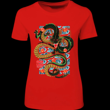 Createyou Dragon Ball Shen Long - Női - Piros - L női póló
