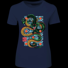 Createyou Dragon Ball Shen Long - Női - Sötétkék - M női póló