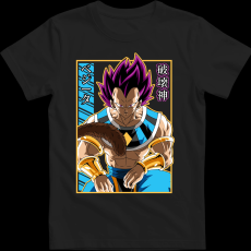 Createyou Dragon Ball Vegeta - Férfi - Fekete - L