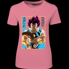 Createyou Dragon Ball Vegeta - Női - Pink - M női póló