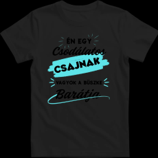 Createyou Egy csodálatos nő barátja - Férfi - Fekete - L