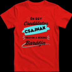 Createyou Egy csodálatos nő barátja - Férfi - Piros - 3XL