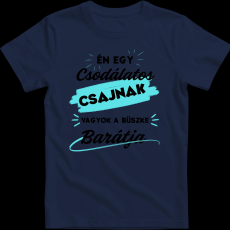 Createyou Egy csodálatos nő barátja - Férfi - Sötétkék - 2XL