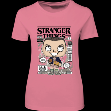 Createyou Eleven With Eggos Stranger Things - Női - Pink - M női póló