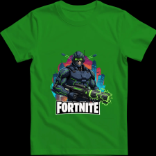 Createyou Fortnite egyedi póló 6 - Férfi - Zöld - S férfi póló