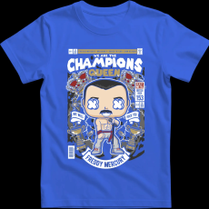 Createyou Freddy Mercuri Queen - Férfi - Királykék - S