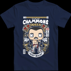 Createyou Freddy Mercuri Queen - Férfi - Sötétkék - S