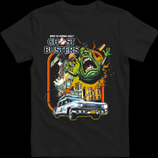 Createyou Ghost Busters - Férfi - Fekete - S