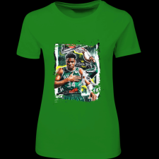 Createyou GIANNIS A. - Női - Zöld - 2XL női póló