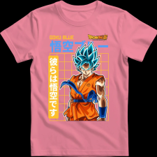Createyou GOKU BLUE - Férfi - Pink - 2XL férfi póló