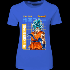 Createyou GOKU BLUE - Női - Királykék - M női póló