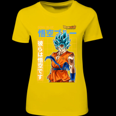 Createyou GOKU BLUE - Női - Sárga - 2XL