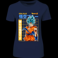 Createyou GOKU BLUE - Női - Sötétkék - L női póló