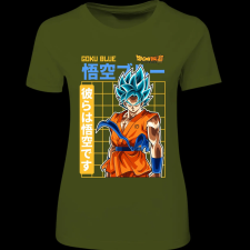 Createyou GOKU BLUE - Női - Sötétzöld - M női póló