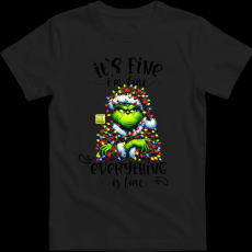 Createyou Grinch - Férfi - Fekete - XL