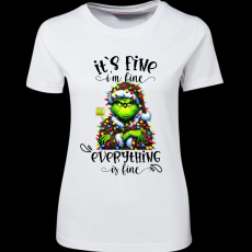 Createyou Grinch - Női - Fehér - L