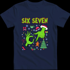 Createyou Grinch six seven - Férfi - Sötétkék - XL