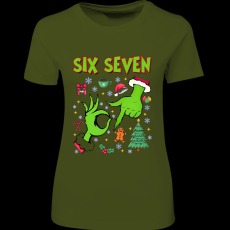 Createyou Grinch six seven - Női - Sötétzöld - L