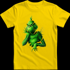 Createyou Grinch szaggatott - Férfi - Sárga - S