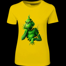 Createyou Grinch szaggatott - Női - Sárga - M